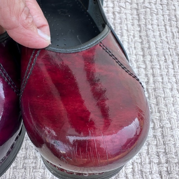 WOMENS dansko 38 Red Mary Jane Shoes - Picture 3 of 12